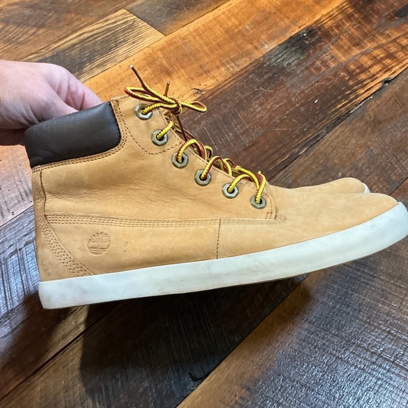Timberland Women’s A24J5 6” Lace-Up Waterproof Boots Wheat Nubuck Size 8.5 - Picture 8 of 12